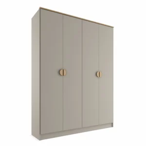 Guarda-Roupa 4 Portas com Puxadores